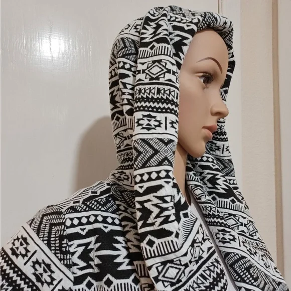 western Hoodie wrap retro vintage style - Picture 5 of 8